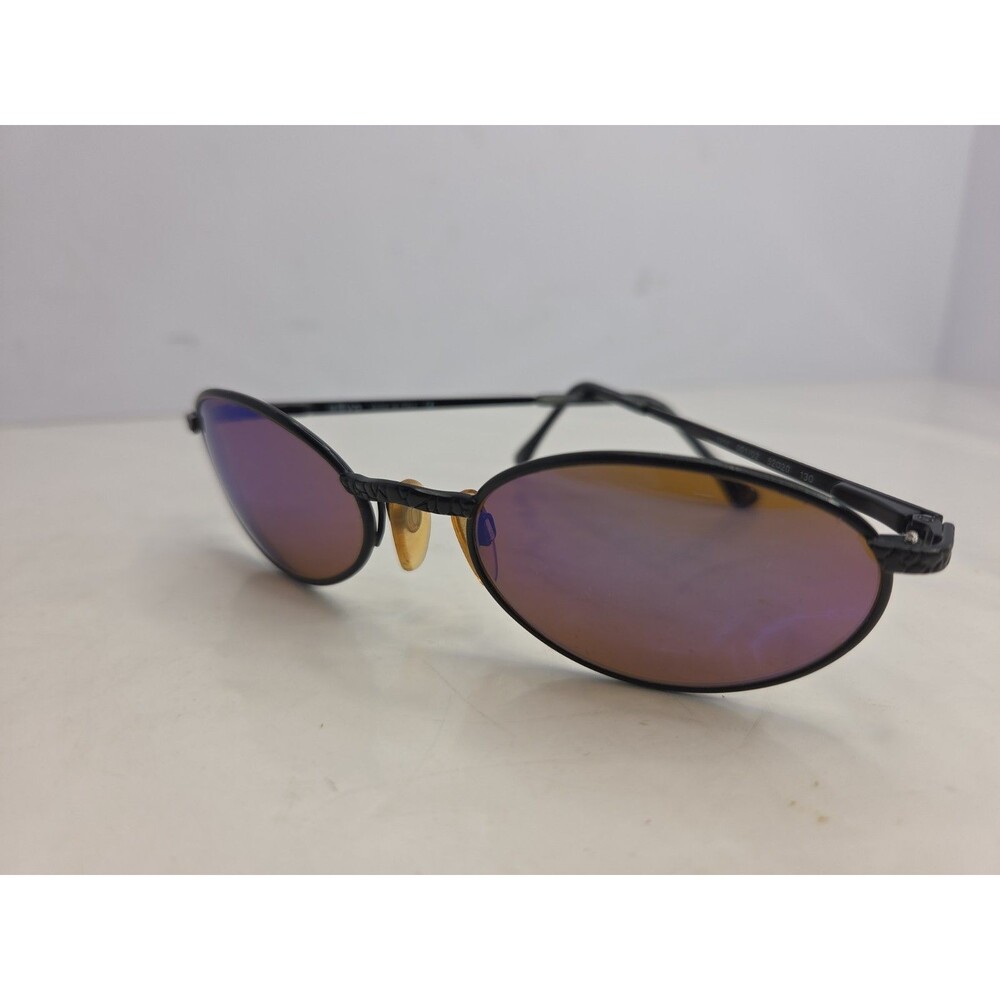 Vintage Men’s Revo 1111 /011 Python Sunglasses Black Python Pattern Frame